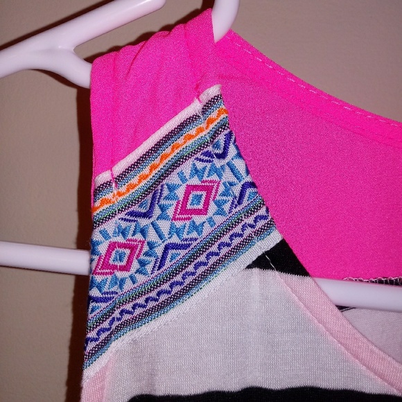 ๐ธGB GIRLS Striped Swing Dress Sz XL๐ธ - Picture 3 of 8